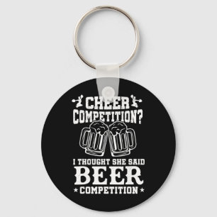 Llavero Competencia de Animadoras Cerveza Divertida Mamá P