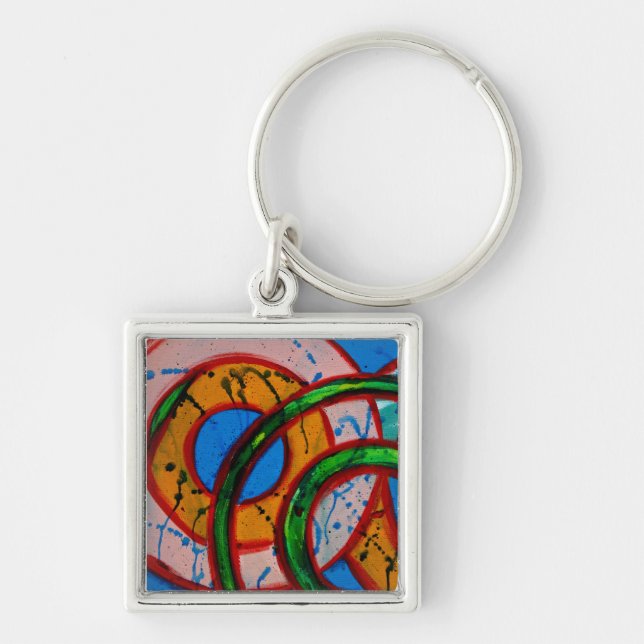 Llavero Composición #20 de Michael Moffa (Frente)