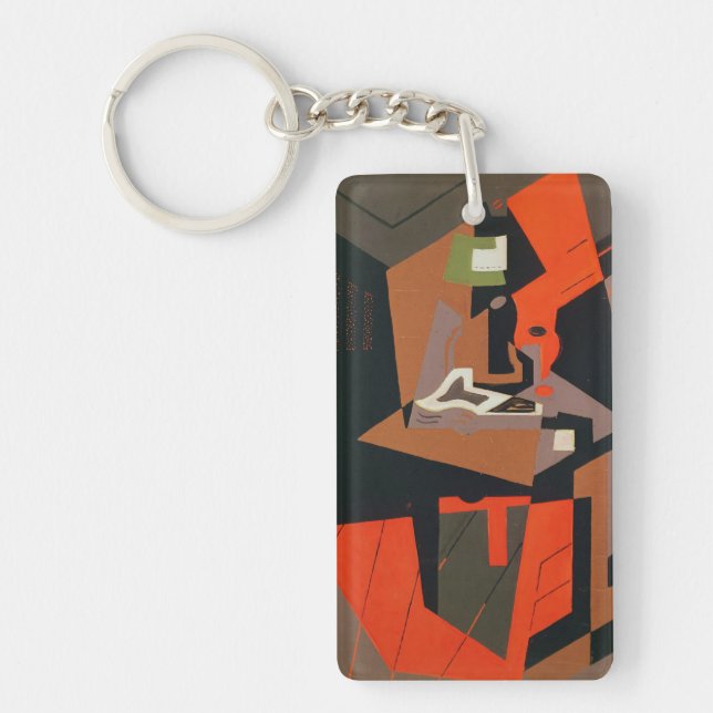 Llavero Composición (aceite sobre lienzo) (Frente)