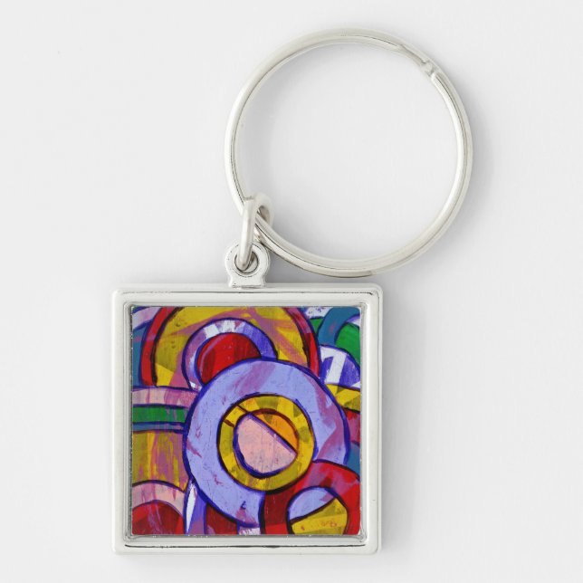 Llavero Composición nº 19 de Michael Moffa (Frente)