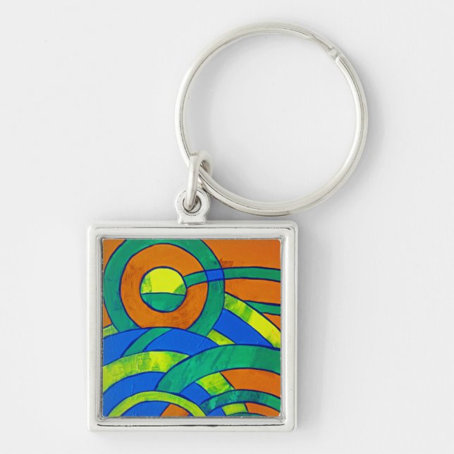 Llavero Composición nº 30 de Michael Moffa (Frente)