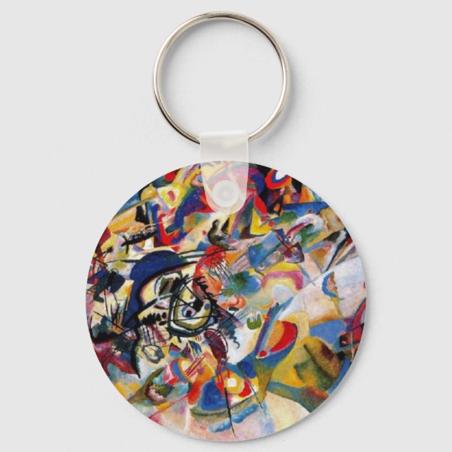 Llavero Composición VII de Kandinsky (Anverso)