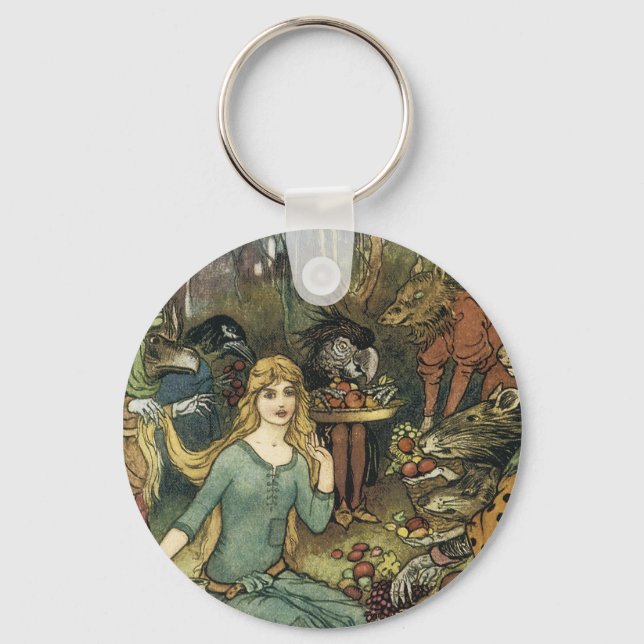 Llavero Cómprenos Con un Rizo Dorado (Anverso)