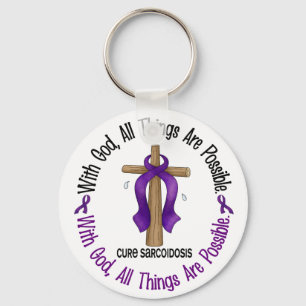 Llavero CON CROSS Sarcoidosis DE DIOS CROSS