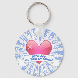 Llavero Con Dios todas las cosas posibles