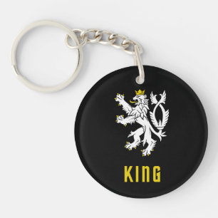 Llavero con escudo de León Rey