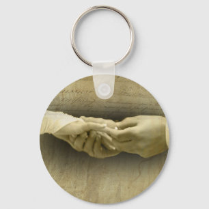 Llavero Con este anillo, amor romántico de la boda del