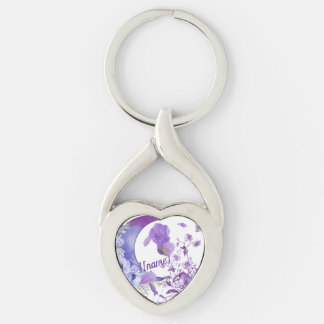 Llavero con forma de corazón floral de Gant