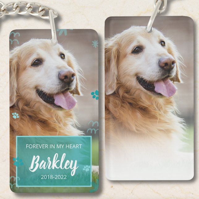 Llavero con Foto de Memorial para Perros | Recuerd (Subido por el creador)