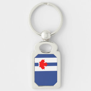 Llavero con la bandera de Toronto