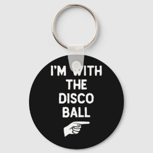 Llavero con La Bola de Disco Divertida Coincidencia de Hal