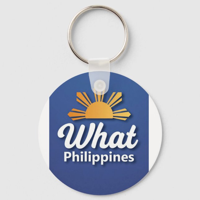 Llavero con Logo de WhatPhilipines (Anverso)