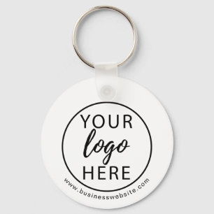 Llavero con logotipo de empresa personalizado