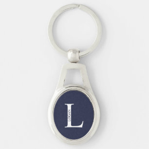 Llavero con monograma personalizado y nombre