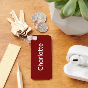 Llavero con nombre personalizado regalo accesorio