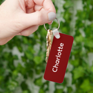 Llavero con nombre personalizado regalo accesorio