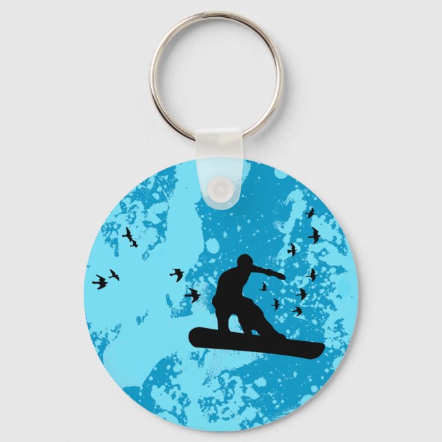 Llavero con pájaros. (Anverso)