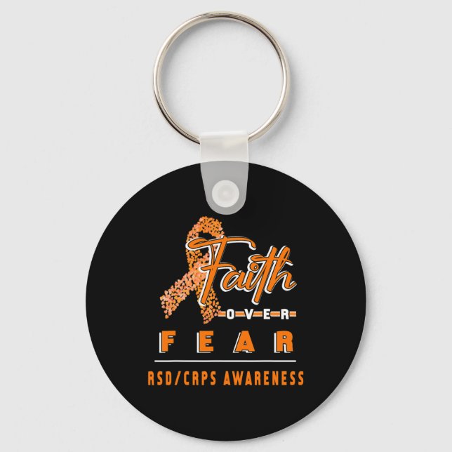 Llavero Con Rsdcrps La Fe De La Conciencia Siempre Supera  (Anverso)