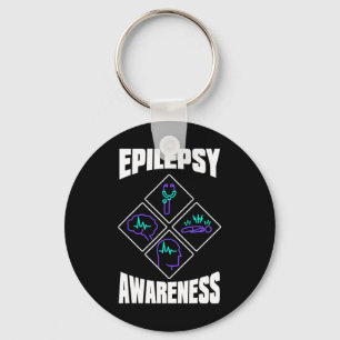 Llavero Conciencia de la Epilepsia Especialista Guerrero E