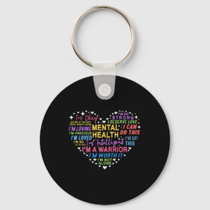 Llavero Conciencia de la Salud Corazón 