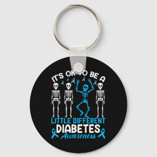 Llavero Conciencia de mamá guerrera de la diabetes es buen