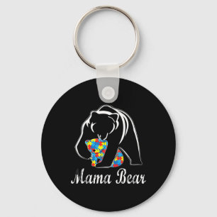 Llavero Conciencia del autismo Mama Bear apoya a adultos a