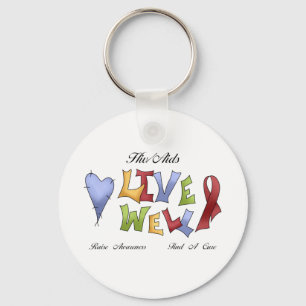 Llavero Conciencia del SIDA del VIH