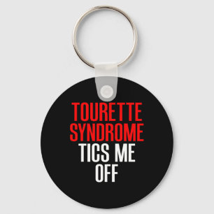 Llavero Conciencia del Síndrome de Tourette Tourettes Me S