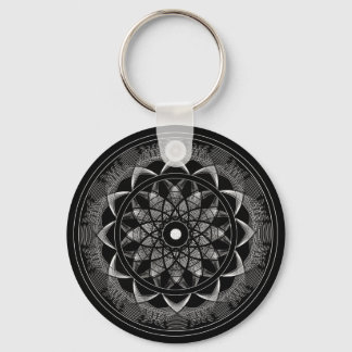 Llavero Conciencia - Geometría sagrada Mandala