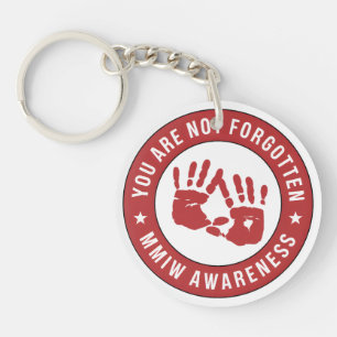 Llavero Conciencia MMIW No te olvidas