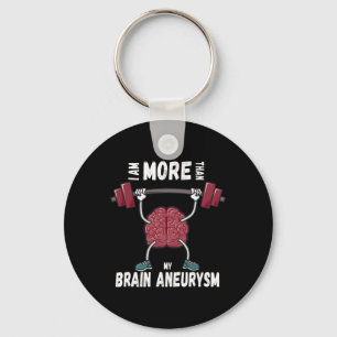 Llavero Conciencia motivacional Cita Aneurysm Surviv