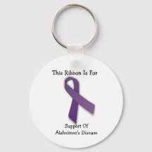 Conciencia sobre el Alzheimer - Keychain