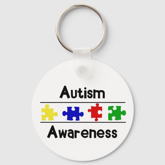 Llavero Conciencia sobre el autismo (Anverso)