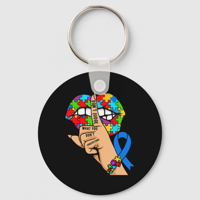 Llavero Conciencia sobre el autismo 1 (Anverso)