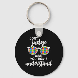 Llavero Conciencia sobre el autismo divertida