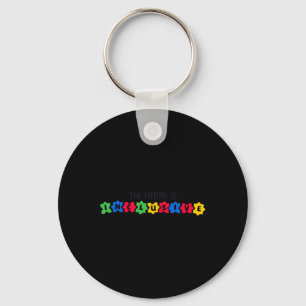 Llavero Conciencia sobre el Autismo El Futuro Es Inclusivo