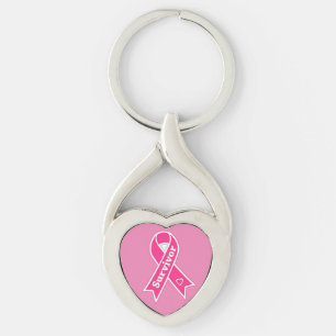 Llavero Conciencia sobre el cáncer de mama