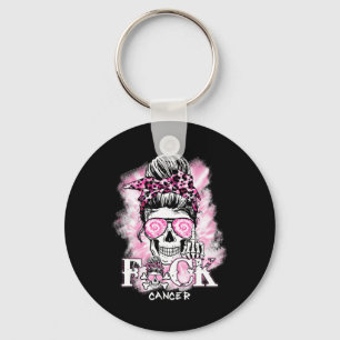 Llavero Conciencia sobre el cáncer de mama Calavera Ck Ck 