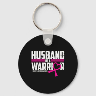 Llavero Conciencia Sobre El Cáncer De Mama Esposo De Guerr