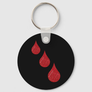 Llavero Conciencia sobre el cáncer de sangre