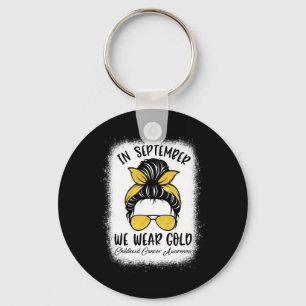 Llavero Conciencia Sobre El Cáncer Infantil En Septiembre 