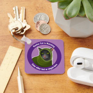 Llavero Conciencia sobre el fraude cibernético - Los hacke