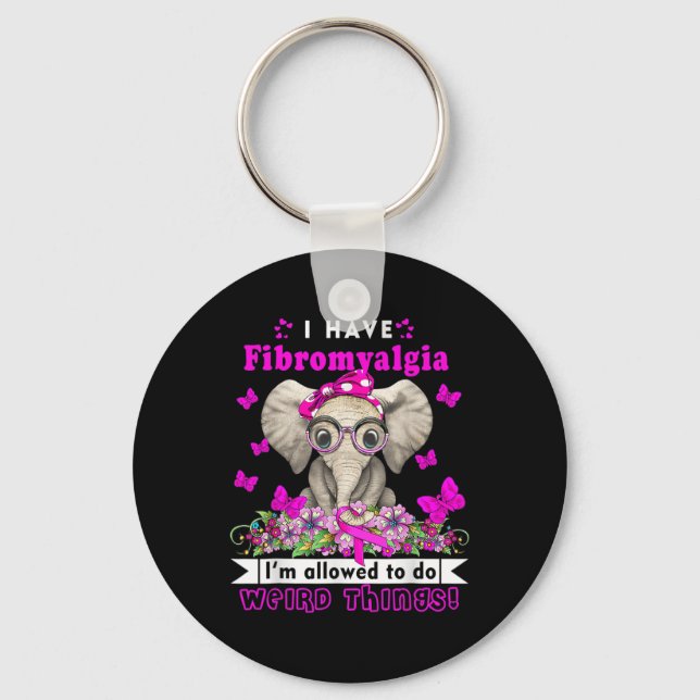 Llavero Conciencia sobre Fibromialgia 1 (Anverso)