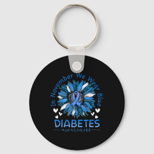 Llavero Conciencia Sobre La Diabetes En Noviembre Usamos S