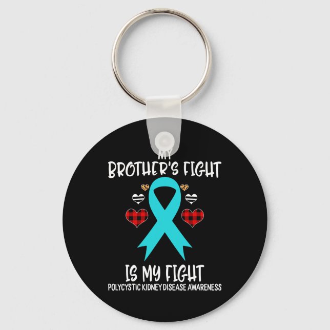 Llavero Conciencia sobre la enfermedad renal La lucha de m (Anverso)