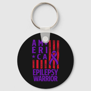 Llavero Conciencia sobre la epilepsia Guerrero epiléptico 