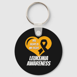 Llavero Conciencia Sobre La Leucemia Para Mamá O Papá