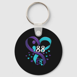 Llavero Conciencia Sobre La Prevención Del Suicidio 988 Co