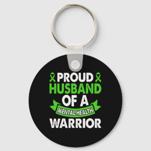 Llavero Conciencia Sobre La Salud Mental Husbyn De Warrior