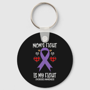 Llavero Conciencia sobre la sobredosis Mi lucha de mamá es